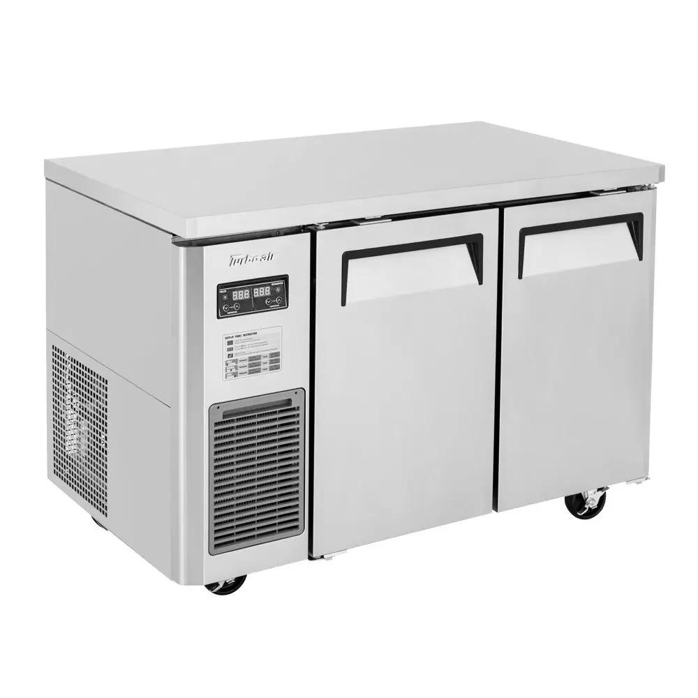 Turbo Air JURF-48-N 47.25" Undercounter Refrigerator/Freezer - 2 Sections, Stainless Steel