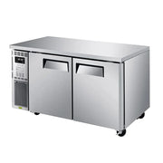 Turbo Air JURF-60-N 59" Dual Zone Undercounter Refrigerator/Freezer - 115V