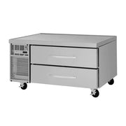 Turbo Air PRCBE-48F-N 48" PRO Series Commercial Chef Base Freezer - Stainless Steel, Dual Drawer, -10°F to 0°F