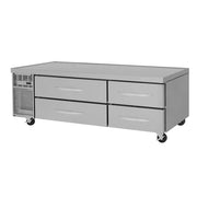 Turbo Air PRCBE-72F-N 72" PRO Series Chef Base Freezer: High-Performance Food Storage