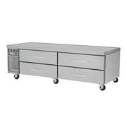 Turbo Air PRCBE-84F-N PRO Series 84" Chef Base Freezer - 4 Drawers (115V)