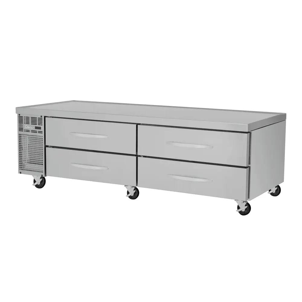 Turbo Air PRCBE-84F-N PRO Series 84" Chef Base Freezer - 4 Drawers (115V)
