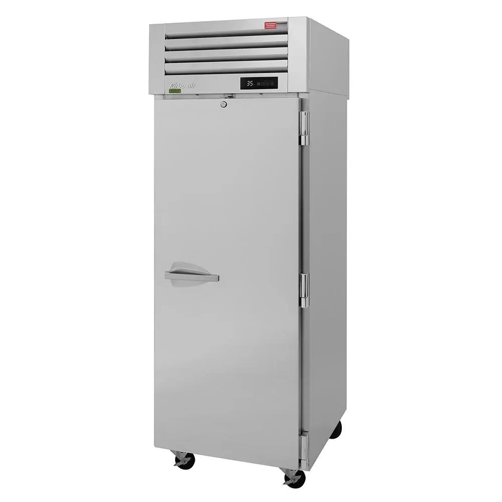Turbo Air PRO-26R-PT-N: 28 3/4" One Section Pass-Thru Refrigerator with Right-Hinge Solid Doors (115v)