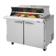Turbo Air PST-48-18-N-DS 48" PRO Series Dual-Sided Mega Top Prep Table (115v)
