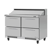 Turbo Air PST-48-D4-FB-N 48" PRO Series Refrigerated Sandwich and Salad Prep Table