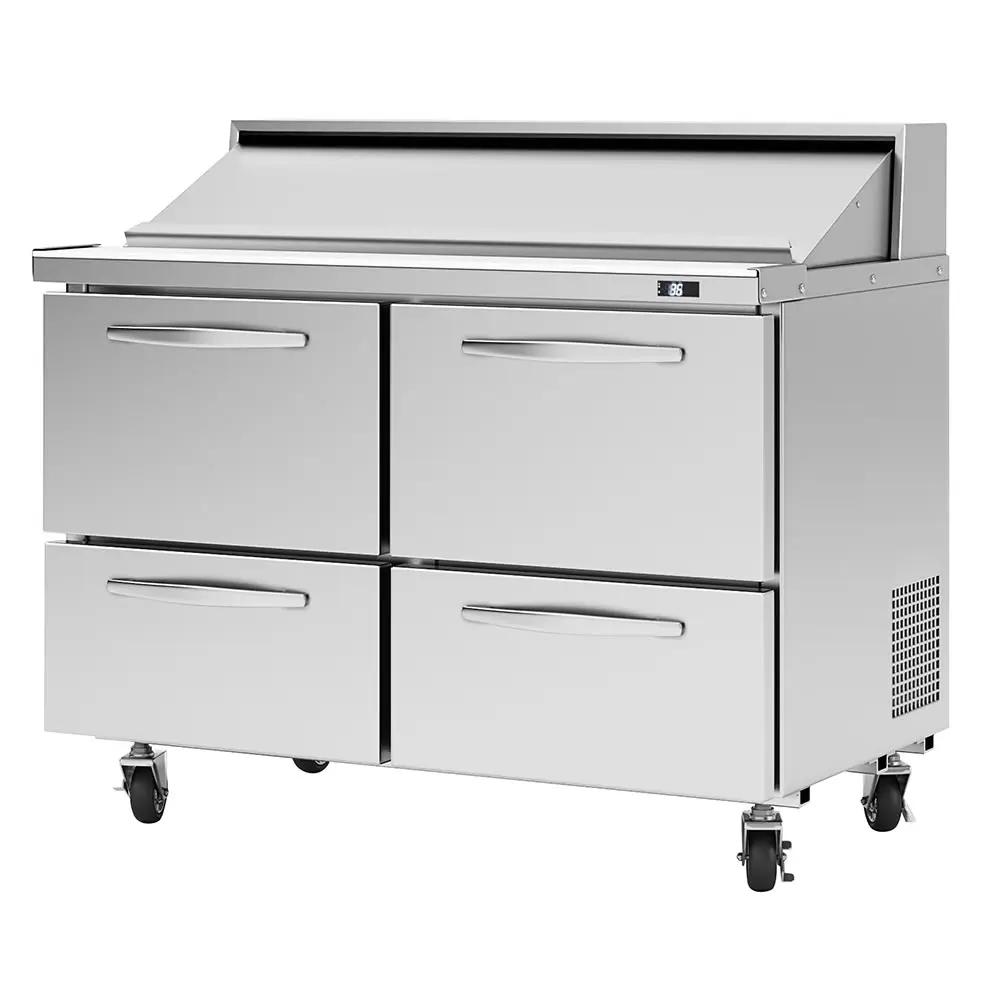 Turbo Air PST-48-D4-N 48" PRO Series Sandwich & Salad Prep Table (115V)