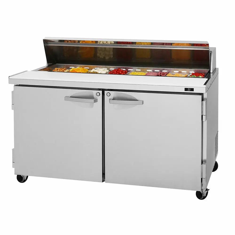 Turbo Air PST-60-N 60" PRO Series Sandwich/Salad Prep Table with Refrigerated Base