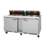 Turbo Air PST-72-FB-N-AL PRO Series 72" Sandwich and Salad Prep Table - 115V