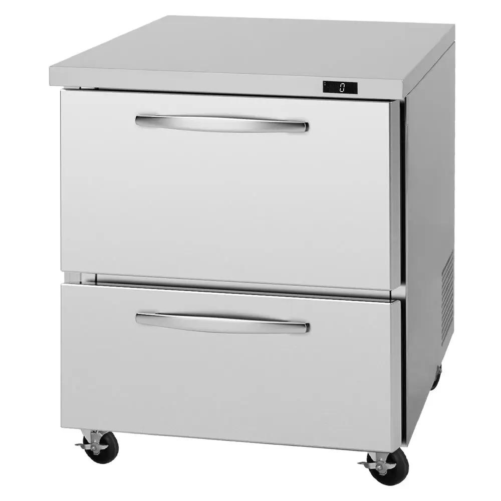 Turbo Air PUF-28-D2-N 27.5" Undercounter Freezer - Single Section, Dual Drawer, 115V