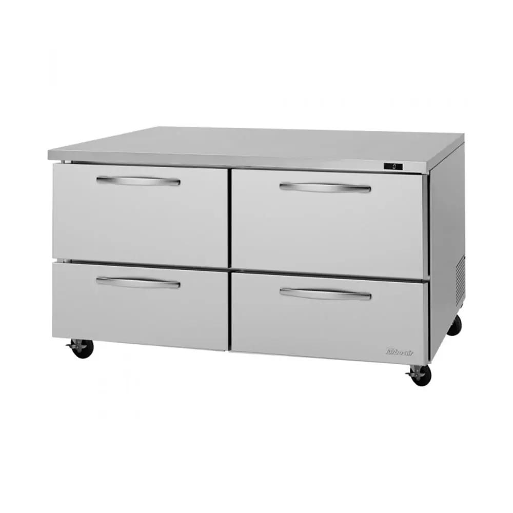 Turbo Air PUF-60-D4-N: 60" Undercounter Commercial Freezer with 4 Drawers (115V)