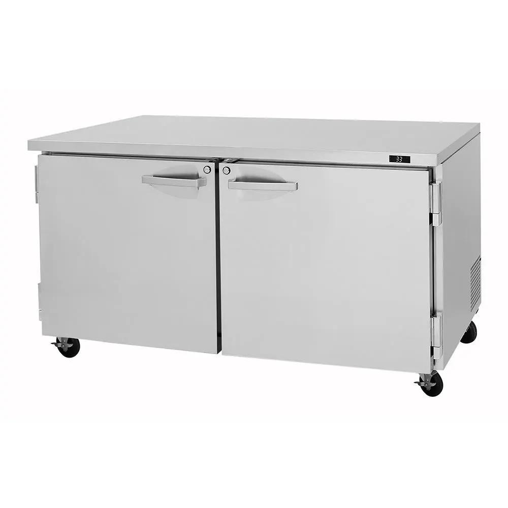 Turbo Air PUF-60-N: 60" Undercounter Freezer with Dual Sections & Doors (115v)