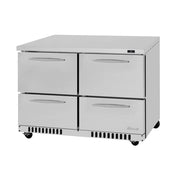 Turbo Air PRO Undercounter Refrigerator - 48" Wide, 4 Drawers, 11.1 cu. ft.