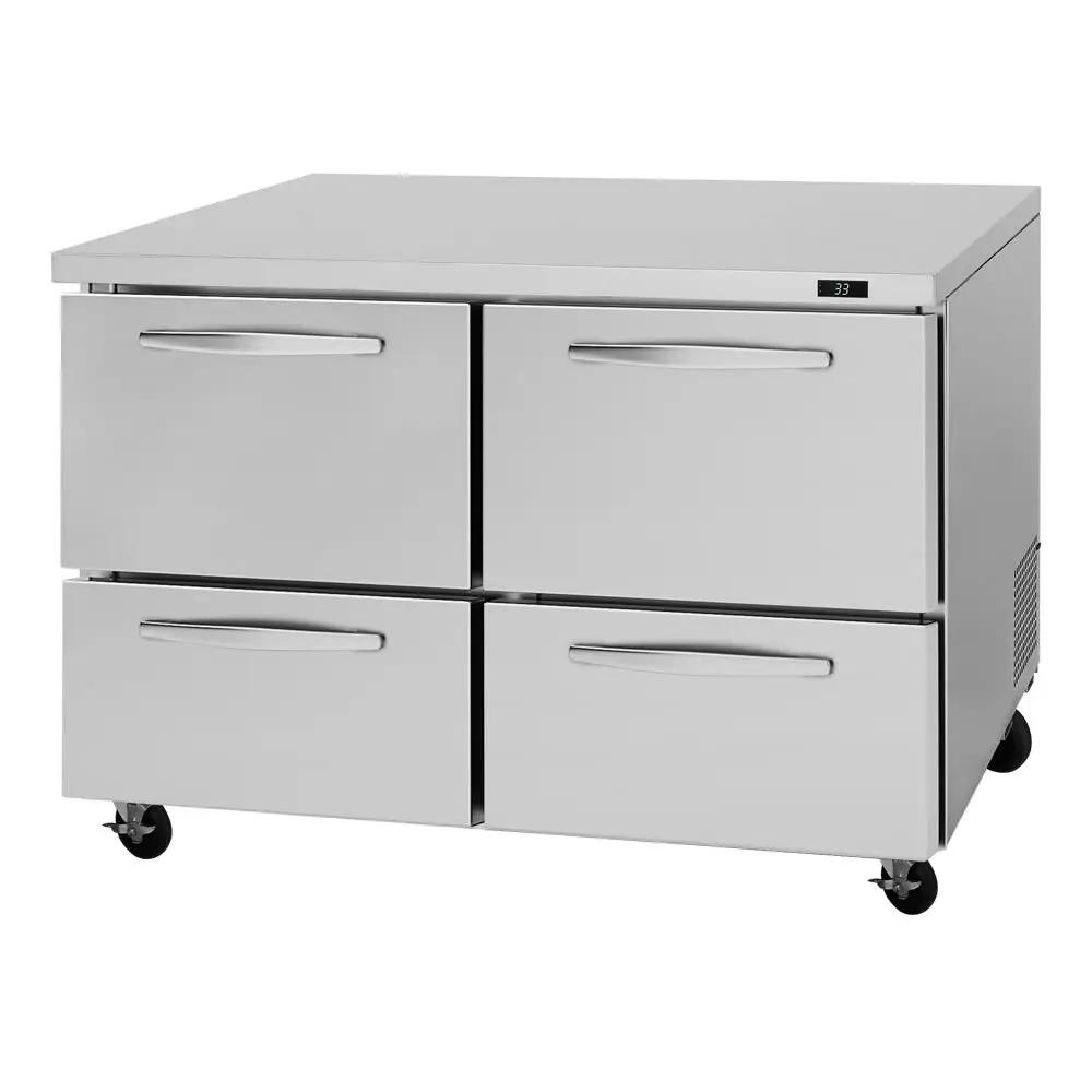 Turbo Air PUR-48-D4-N: 48" Undercounter Refrigerator with 4 Drawers (115V)