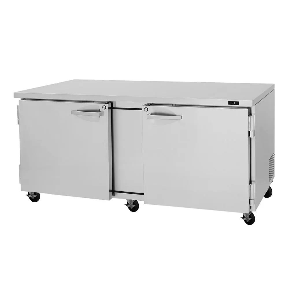 Turbo Air PUR-72-N PRO Series Undercounter Refrigerator - 72" Width, 2 Doors