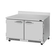 Turbo Air PWF-48-FB-N: 48" 2-Door Worktop Freezer (11.1 cu ft, -10°F to 0°F)