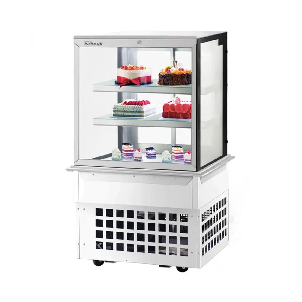 Turbo Air TBP36-54FDN 38 1/8" Full Service Bakery Display Case w/ Straight Glass - (3) Levels, 115v by Turbo Air (turbo-air-tbp36-54fdn-38-1-8-full-service-bakery-display-case-w-straight-glass-3-levels-115v)