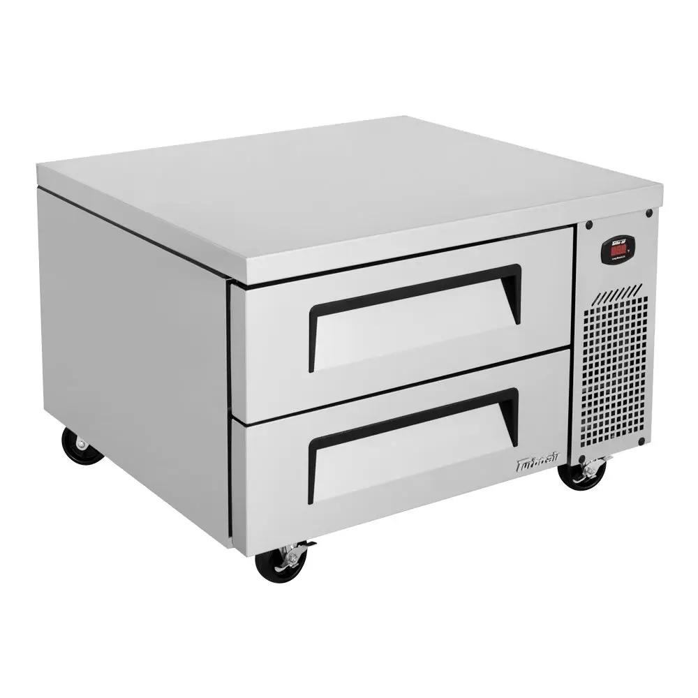 Turbo Air TCBE-36SDR-E-N6: 41 5/8" Super Deluxe Chef Base with 2 Drawers (115v)