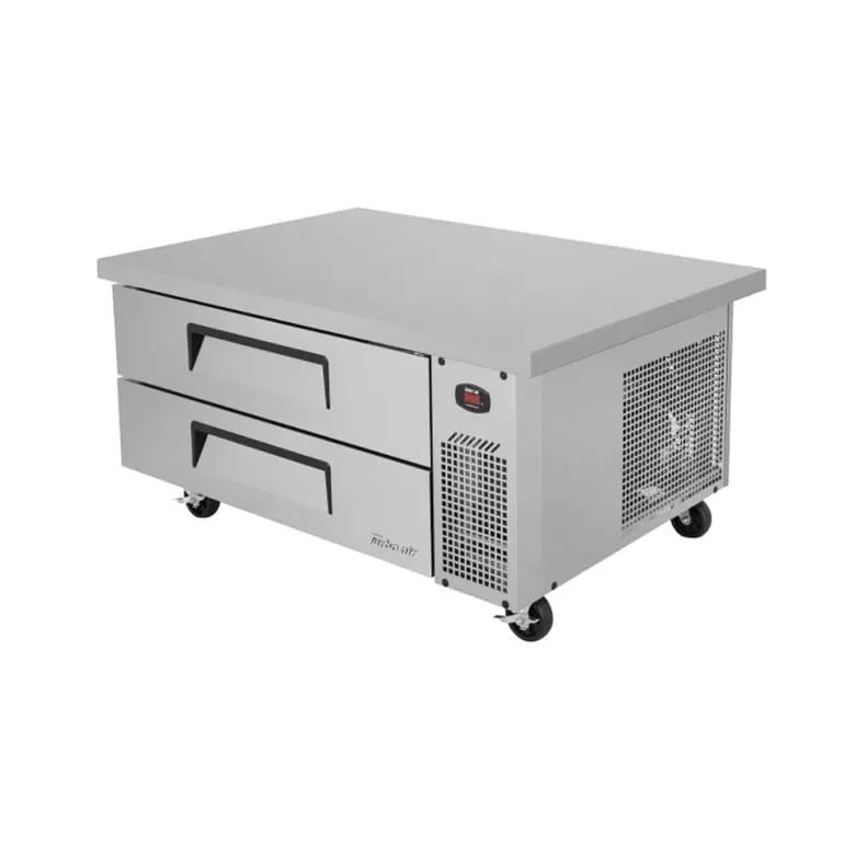 Turbo Air TCBE-48SDR-E-N 53 5/8" Super Deluxe Chef Base - Efficient Cold Storage & Heavy Equipment Support