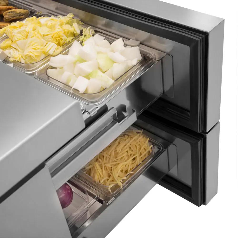Turbo Air TCBE-48SDR-N 47 5/8" Super Deluxe Chef Base - 2 Drawers, 115v