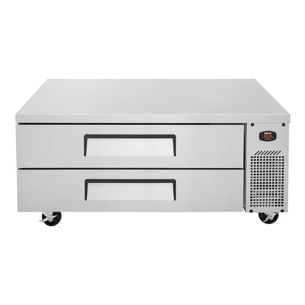 Turbo Air TCBE-52SDR-N 52.25" Super Deluxe Chef Base Refrigerator - 2 Drawers, Front Breather, 115V