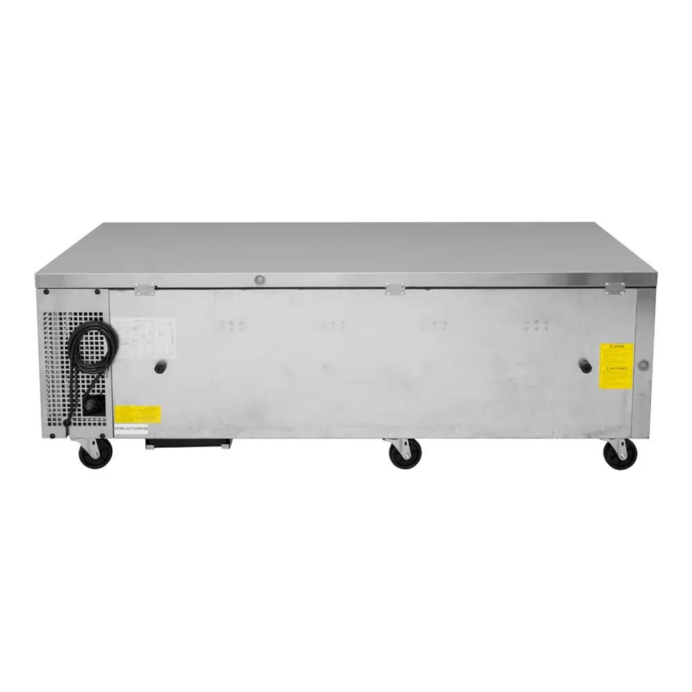 Turbo Air TCBE-72SDR-N 72" Super Deluxe Chef Base with 4 Drawers - 115V