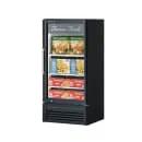 Turbo Air TGF-10SD-N Black 7.92 cu ft Commercial Display Freezer - Bottom Mount