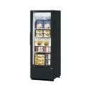 Turbo Air TGF-23SDHB-N 27" Black One Section Commercial Display Freezer | Bottom Mount, 115V