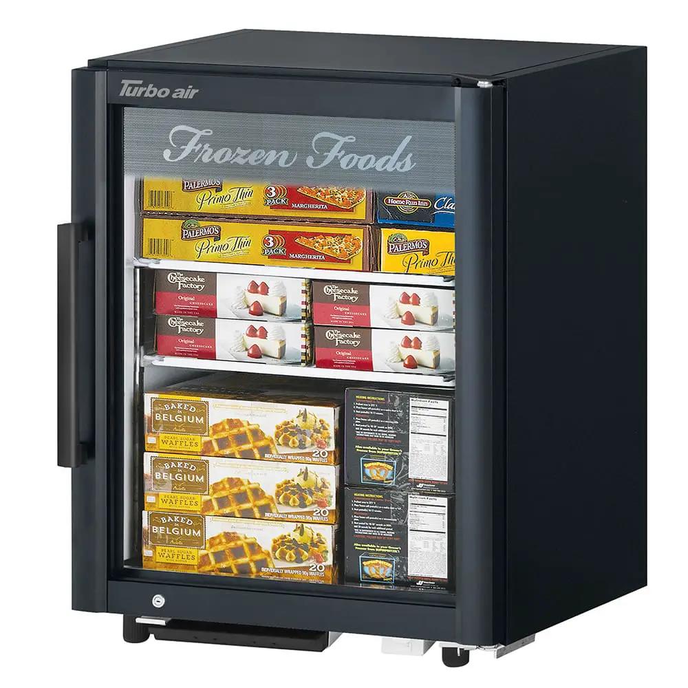 Turbo Air TGF-5SD-N 25" Countertop Freezer w/ Front Access - Swing Door, Black, 115v by Turbo Air (turbo-air-tgf-5sd-n-25-countertop-freezer-w-front-access-swing-door-black-115v)