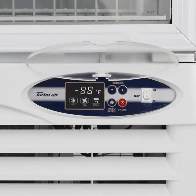 Turbo Air TGIM-23W-N 27" Indoor Glass Door Ice Merchandiser | Bottom Mount Compressor, 115v