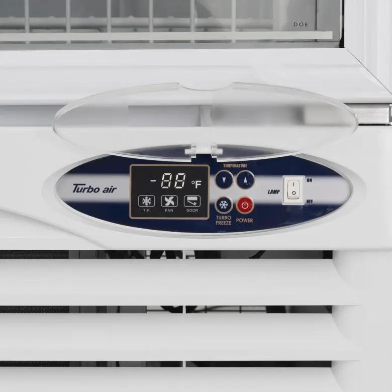 Turbo Air TGIM-23W-N 27" Indoor Glass Door Ice Merchandiser | Bottom Mount Compressor, 115v