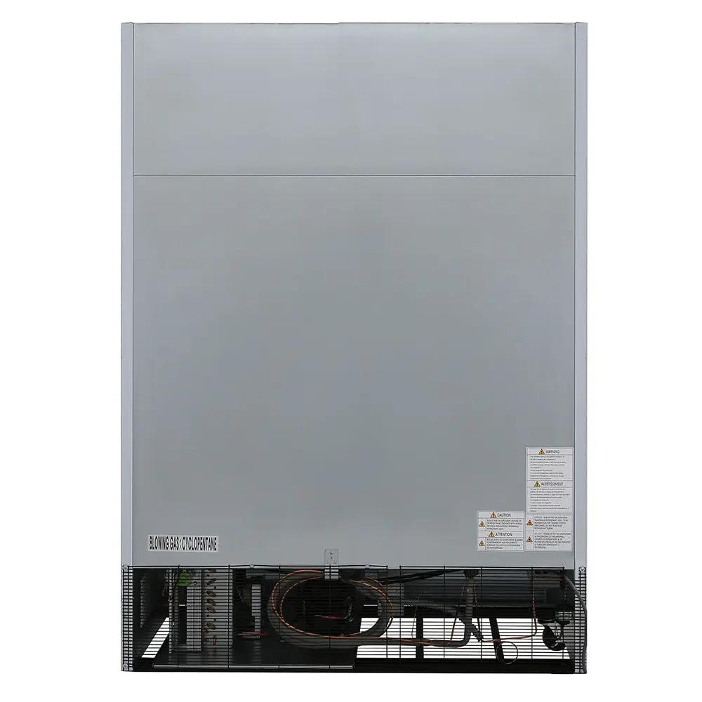 Turbo Air TGIM-49W-N 54" Commercial Ice Merchandiser - Glass Door, Bottom Mount, 115V
