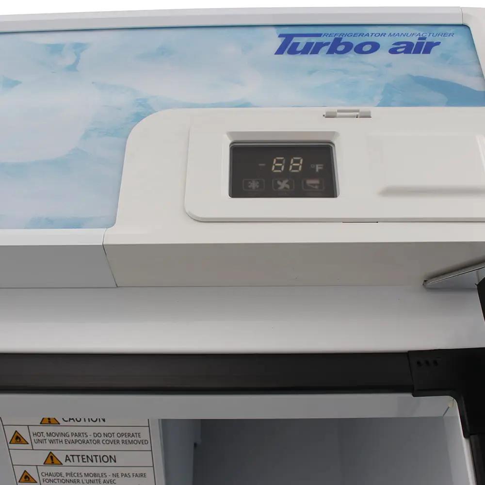 Turbo Air TGIM-49W-N 54" Commercial Ice Merchandiser - Glass Door, Bottom Mount, 115V