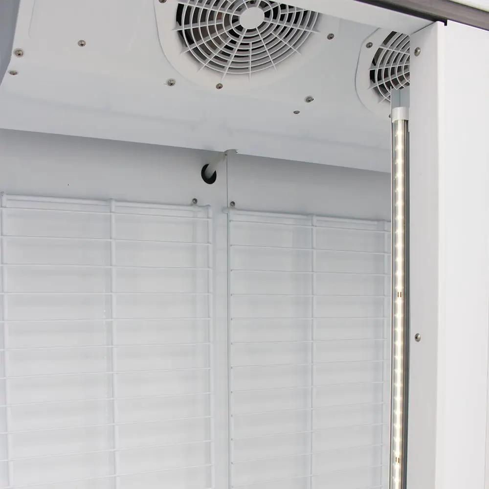 Turbo Air TGIM-49W-N 54" Commercial Ice Merchandiser - Glass Door, Bottom Mount, 115V