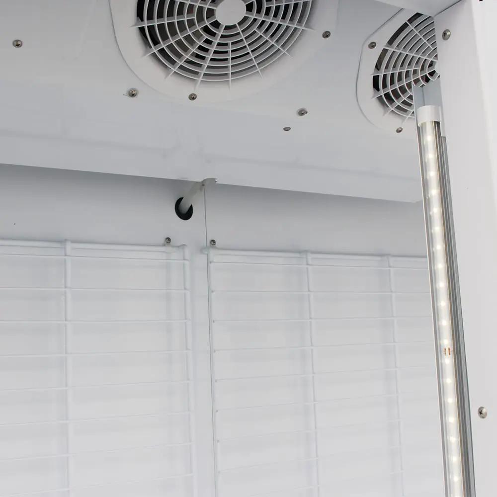 Turbo Air TGIM-49W-N 54" Commercial Ice Merchandiser - Glass Door, Bottom Mount, 115V