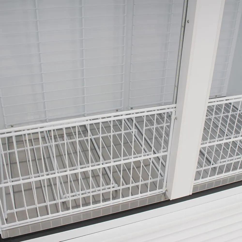 Turbo Air TGIM-49W-N 54" Commercial Ice Merchandiser - Glass Door, Bottom Mount, 115V