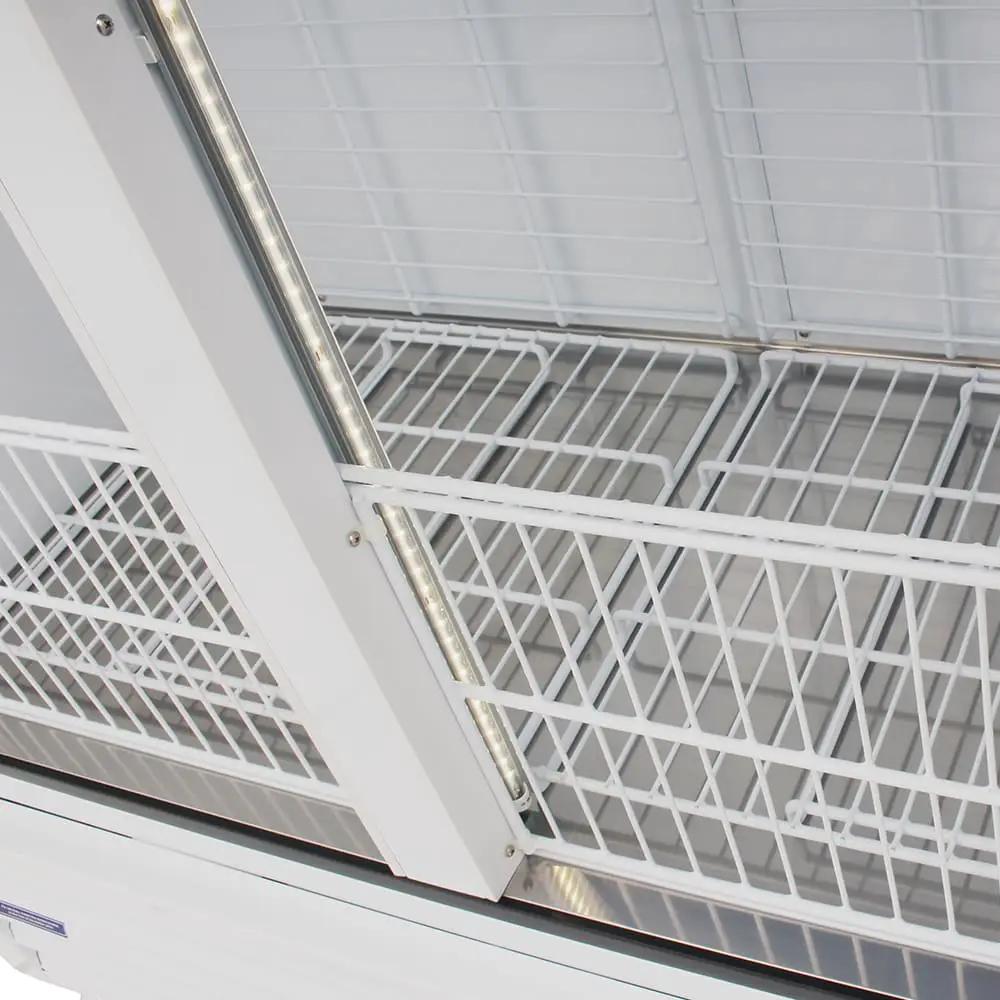 Turbo Air TGIM-49W-N 54" Commercial Ice Merchandiser - Glass Door, Bottom Mount, 115V