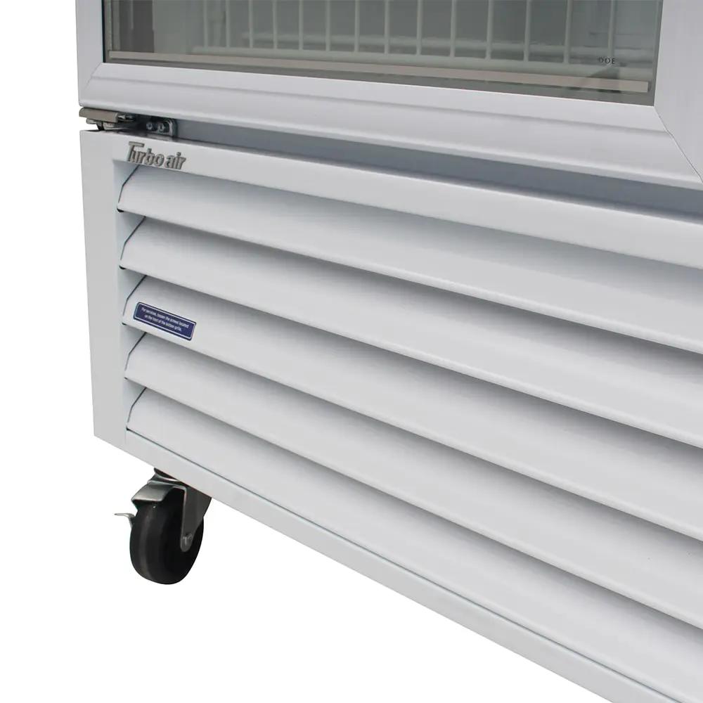 Turbo Air TGIM-49W-N 54" Commercial Ice Merchandiser - Glass Door, Bottom Mount, 115V