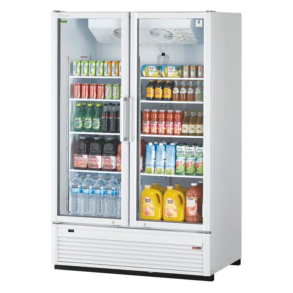 Turbo Air TGM-47SD-N 51" Super Deluxe Glass Door Merchandiser - White, 115V