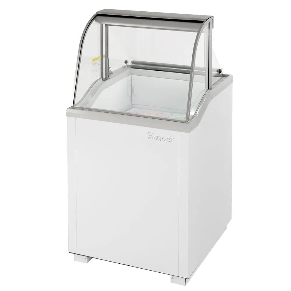 Turbo Air TIDC-26W-N: 26" Commercial Ice Cream Dipping Cabinet with 4 Tub Capacity