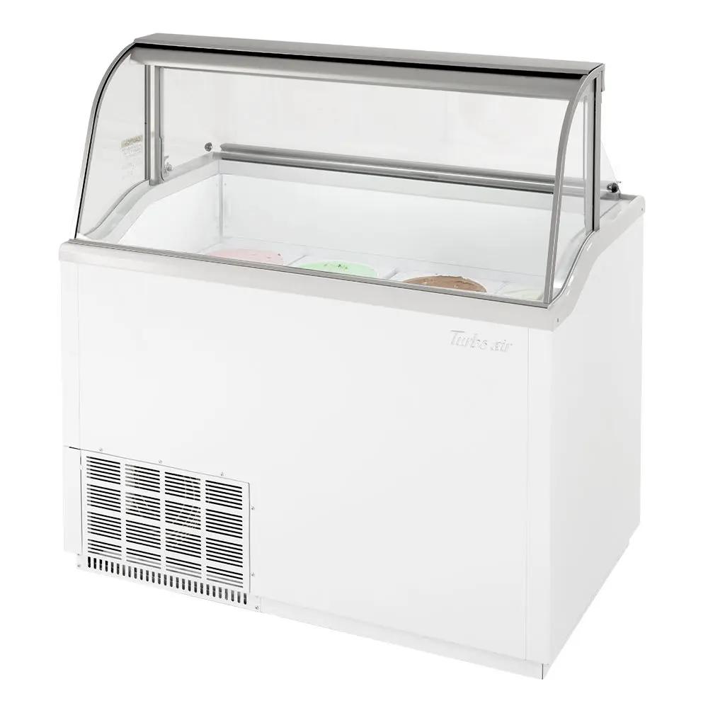 Turbo Air TIDC-47W-N 47" Commercial Ice Cream Dipping Cabinet - 8 x 3 Gallon Tub Capacity