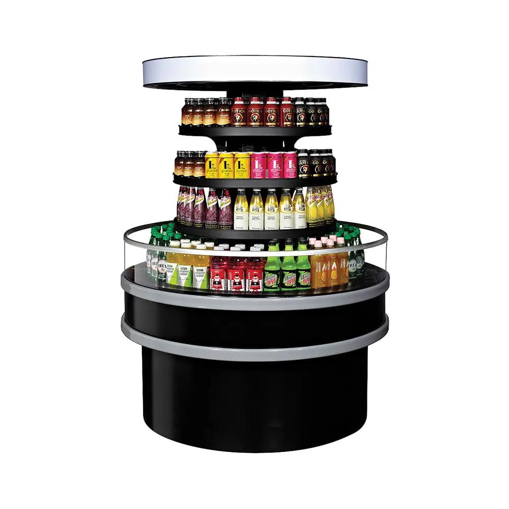 Turbo Air TIOM-48RRB-N 48" Open Air Cooler - Vertical Island Display, 220v