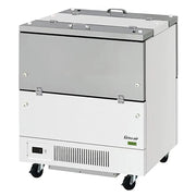 Turbo Air TMKC-34-2-WS-N6 Super Deluxe Milk Cooler w/ Dual Top & Side Access - (512) Half Pint Carton Capacity, 115v