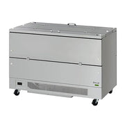 Turbo Air TMKC-58-2-SS-N6: 22 Cu. Ft. Super Deluxe Milk Cooler - Dual Access, 1024 Half-Pint Capacity