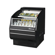 Turbo Air TOM-30LB-SP-N 28 1/8" Low-Profile Horizontal Open Air Cooler - 115v