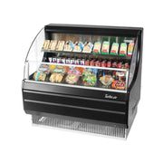 Turbo Air TOM-40LB-N 39" Horizontal Open Air Cooler - 7.4 cu. ft., Stainless Steel Interior, LED Lighting