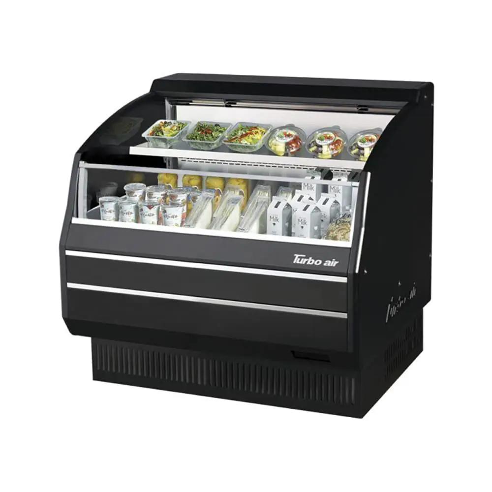 Turbo Air TOM-40LB-SP-N: 39" Open Air Merchandiser - 7.4 Cu. Ft. Capacity