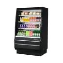 Turbo Air TOM-40MB-SP-N 39" Vertical Open Air Display Cooler with 4 Levels and LED Lighting