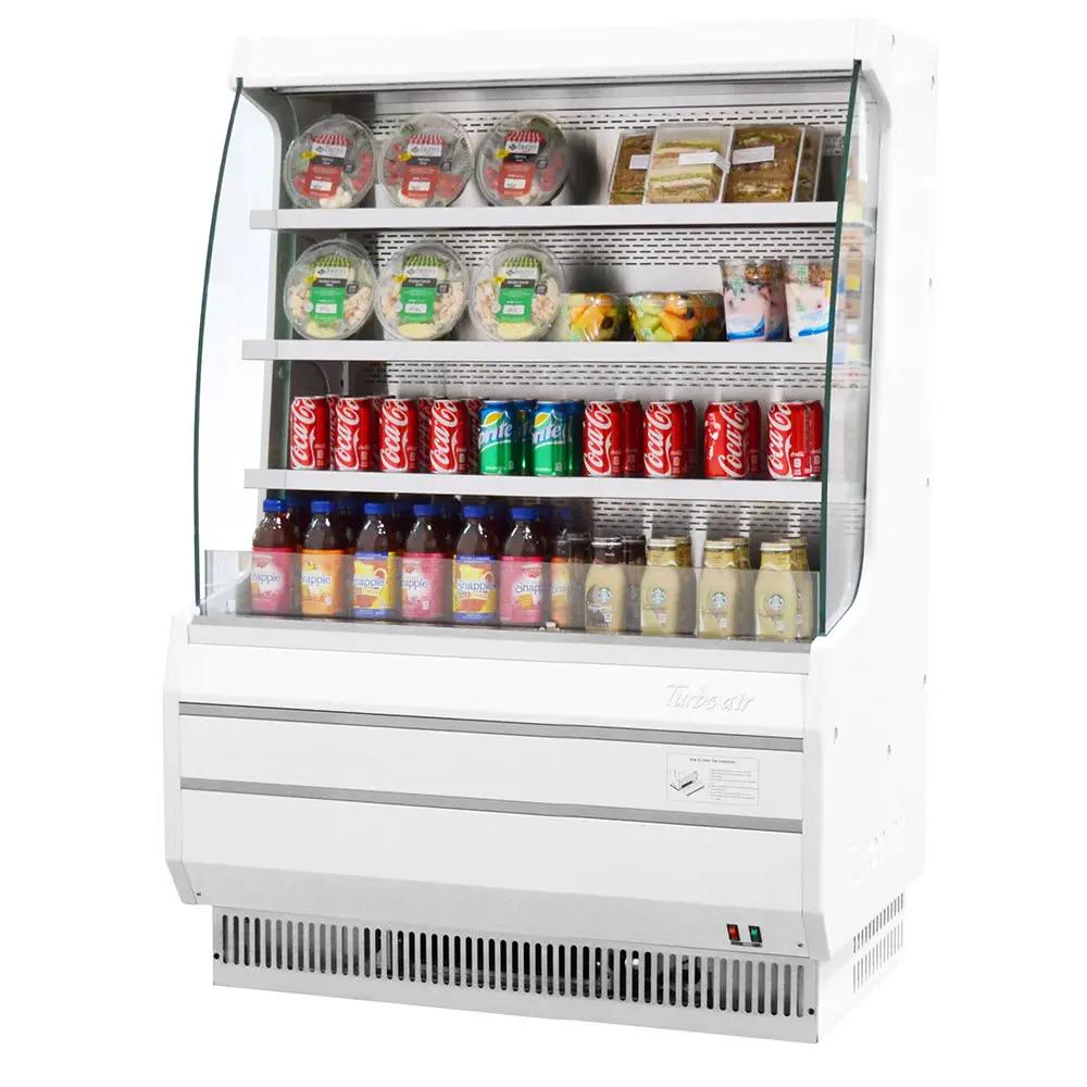 Turbo Air TOM-40MW-N 39" Vertical Open Air Display Cooler - Ideal for Retail & Supermarkets