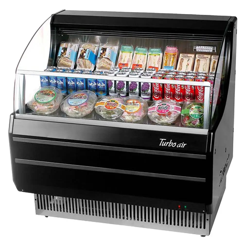 Turbo Air TOM-40SB-N 39" Open Air Display Cooler - 3 Levels, 115V
