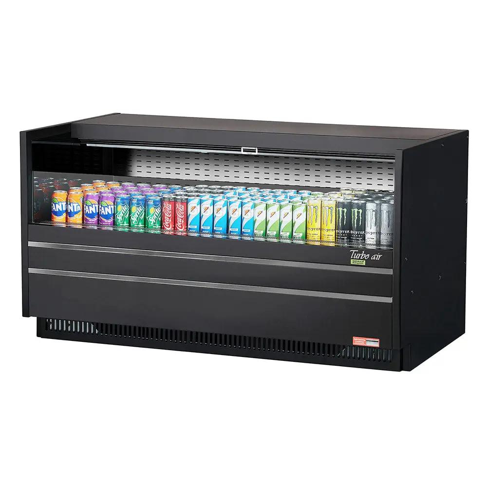 Turbo Air TOM-60UC-B-N: 60" Horizontal Open Air Cooler - 115V, SEO-Optimized